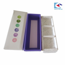 OEM food box paper insert cracker packaging with personal design